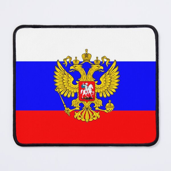 Item preview, Russia, Russian National Emblem, Russian Flag, Russian Eagle, Russian Coat Of Arms (2021-3-RUS-1) designed and sold by NY-Prints-USA.