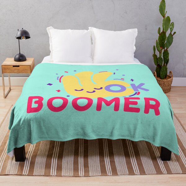 Item preview, OK Boomer Confetti Design designed and sold by WonderfullyDC.