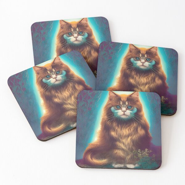 Item preview, British Longhair Cat - Modern Digital Art designed and sold by Ai-michiart.