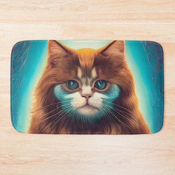 Item preview, British Longhair Cat - Modern Digital Art designed and sold by Ai-michiart.