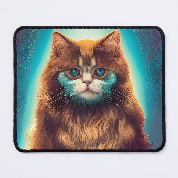 Item preview, British Longhair Cat - Modern Digital Art designed and sold by Ai-michiart.
