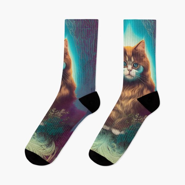 Item preview, British Longhair Cat - Modern Digital Art designed and sold by Ai-michiart.