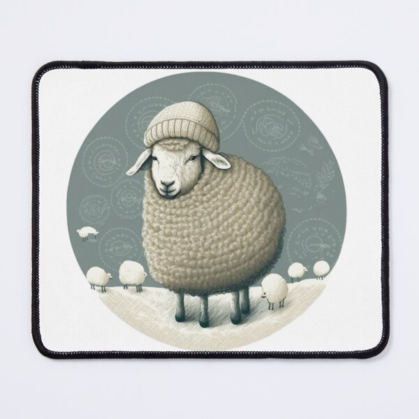 Item preview, Sheep dressed for winter designed and sold by BexStix.
