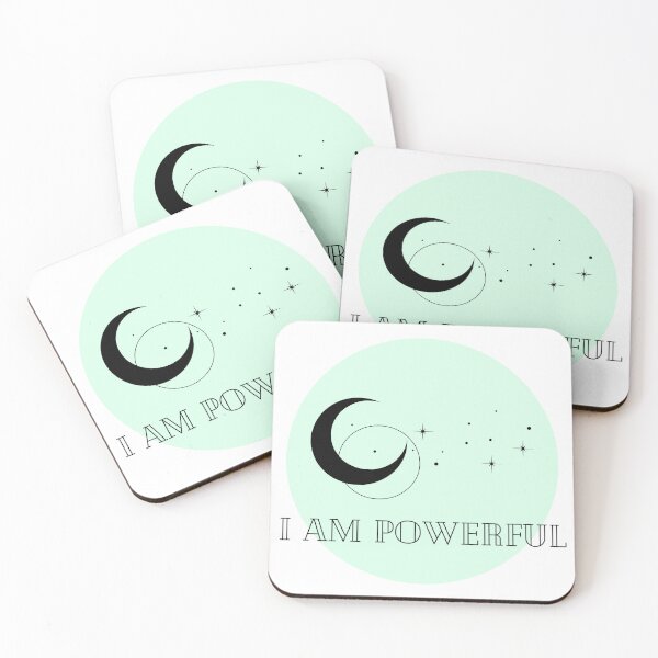 Item preview, Affirmation Collection - I Am Powerful (Green) designed and sold by T-WoodCreations.