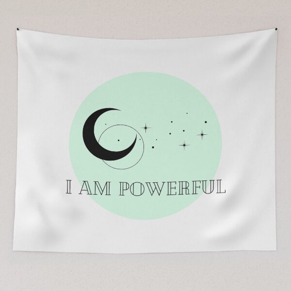 Item preview, Affirmation Collection - I Am Powerful (Green) designed and sold by T-WoodCreations.