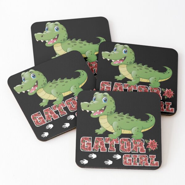 Item preview, Cute Gator Girl Florida Alligator Crocodile Reptile designed and sold by CharJens.