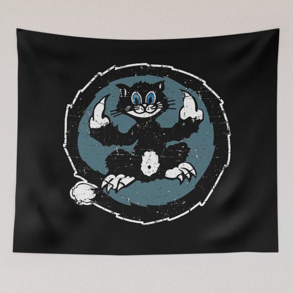 Item preview, USN VC-13 Black Cat Composite Squadron - Grunge Style designed and sold by pzd501.