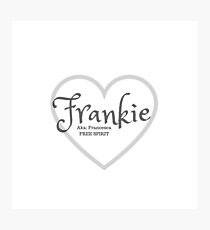 Personalised - Frankie Photographic Print
