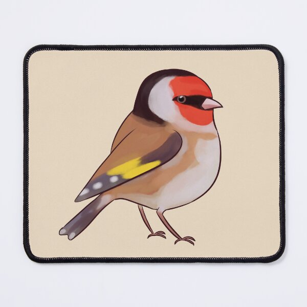 Item preview, Goldfinch bird illustration designed and sold by Yarafantasyart.
