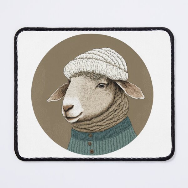 Item preview, Sheep dressed for winter designed and sold by BexStix.