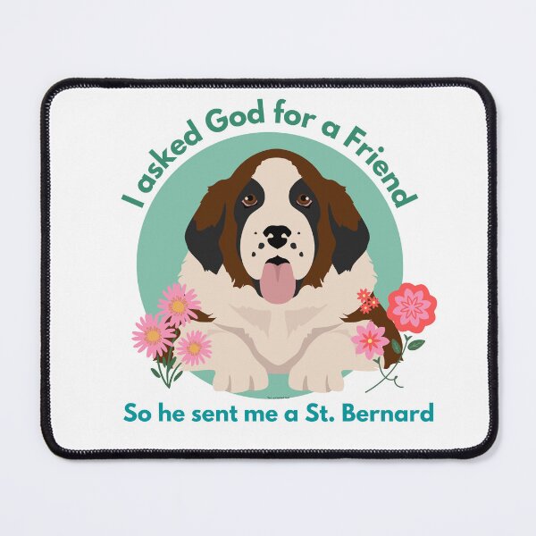 Item preview, St. Bernard friend designed and sold by AlbaGrekaDesign.
