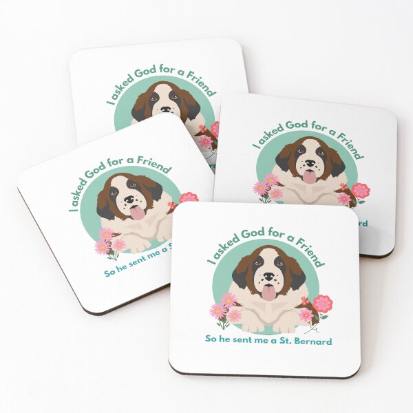 Item preview, St. Bernard friend designed and sold by AlbaGrekaDesign.