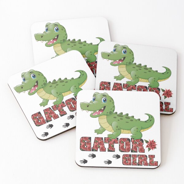Item preview, Cute Gator Girl Florida Alligator Crocodile Reptile designed and sold by CharJens.