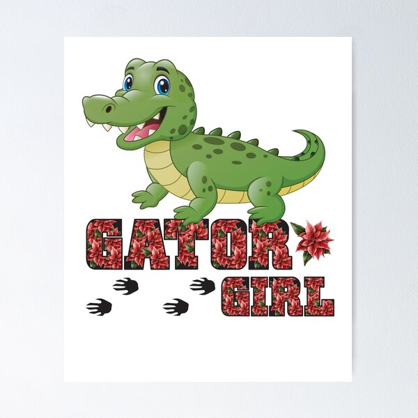 girls alligator cartoon clip art