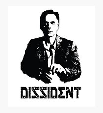DISSIDENT Pete, sticker Photographic Print