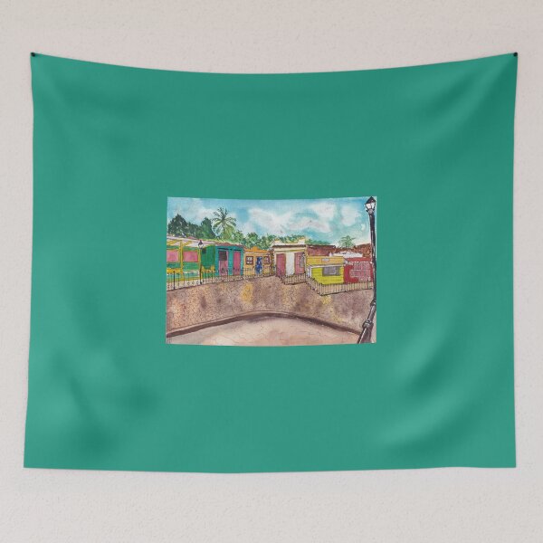 Item preview, Calle Hostos, Santo Domingo - Leaving Law Ruinas designed and sold by GringaArt-DR.