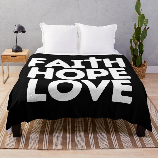 Item preview, Faith, Hope & Love - Bible inspiration from 1 Corinthians 13:13 designed and sold by God's Word.