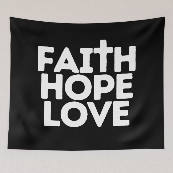 Item preview, Faith, Hope & Love - Bible inspiration from 1 Corinthians 13:13 designed and sold by God's Word.