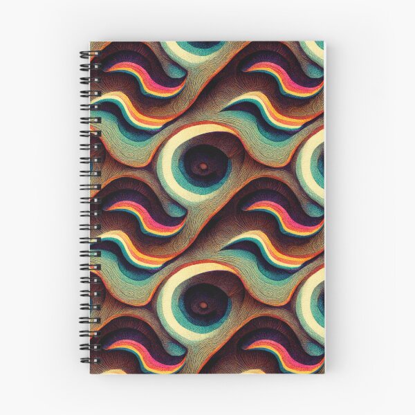 Item preview, Fascinating Psychedelic Pattern, Colorful Trippy Pattern, Psychedelia designed and sold by TreasuryOE.
