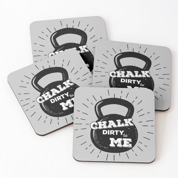 Item preview, Chalk Dirty To Me - Coach Kettlebell Cross Functional Fitness  designed and sold by Gay-Koala.