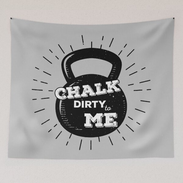 Item preview, Chalk Dirty To Me - Coach Kettlebell Cross Functional Fitness  designed and sold by Gay-Koala.