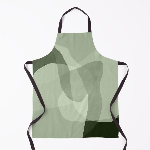 Item preview, Abstract boho green shapes designed and sold by Miss-Belle.