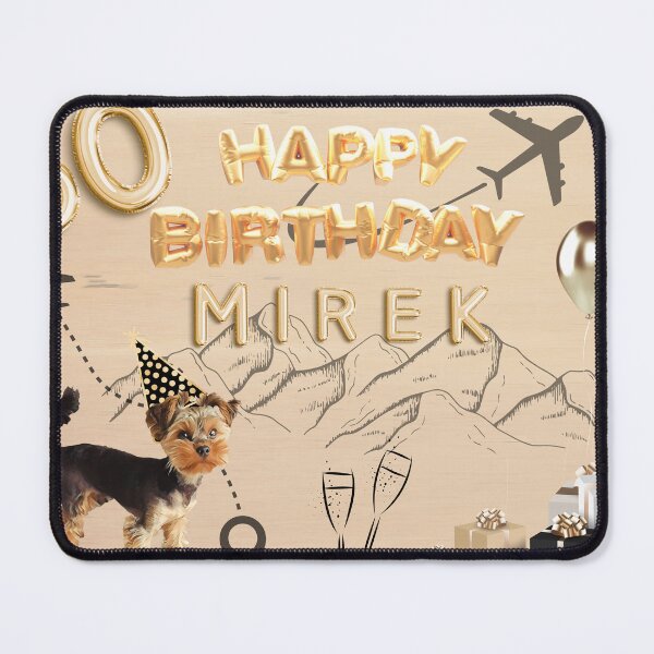 Item preview, Happy birthday Mirek designed and sold by GivingJoy.