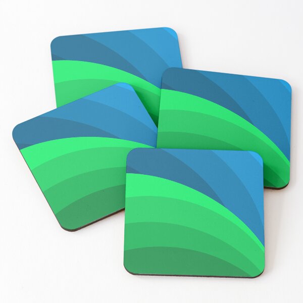 Item preview, Green and Blue color patterns designed and sold by GEGSTORE.