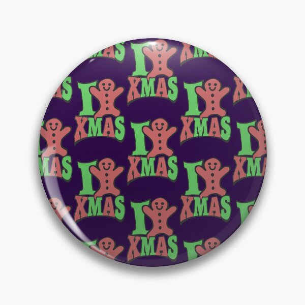 Item preview, Hyperactive Gingerbread man pattern designed and sold by Popalt.