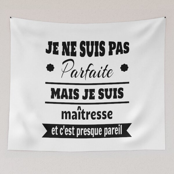 Item preview, Not perfect but mistress humor teacher designed and sold by la-petite-folie.