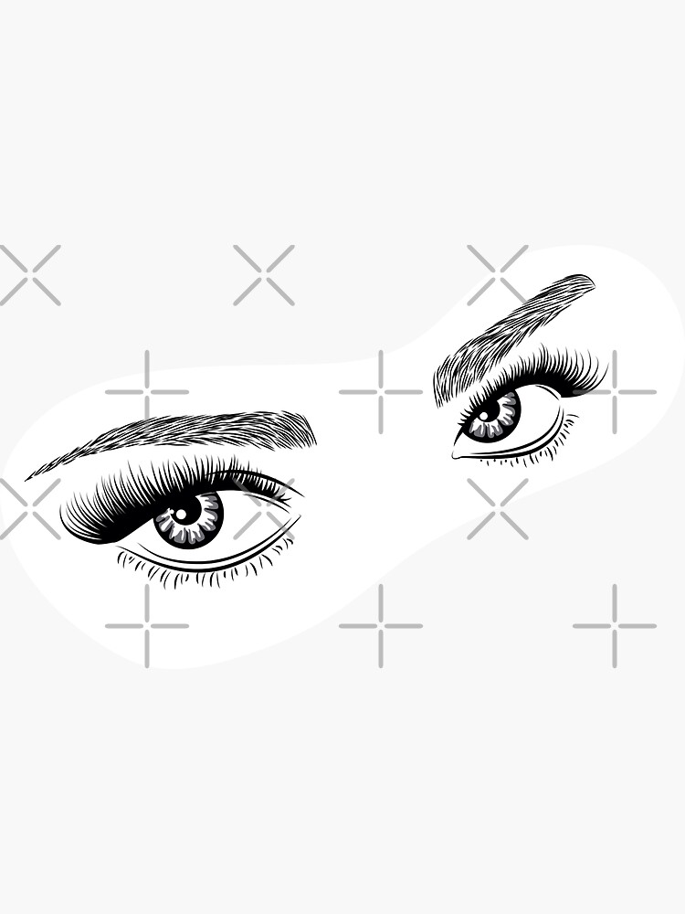 "Eye roll" Sticker for Sale by savanamms6 Redbubble