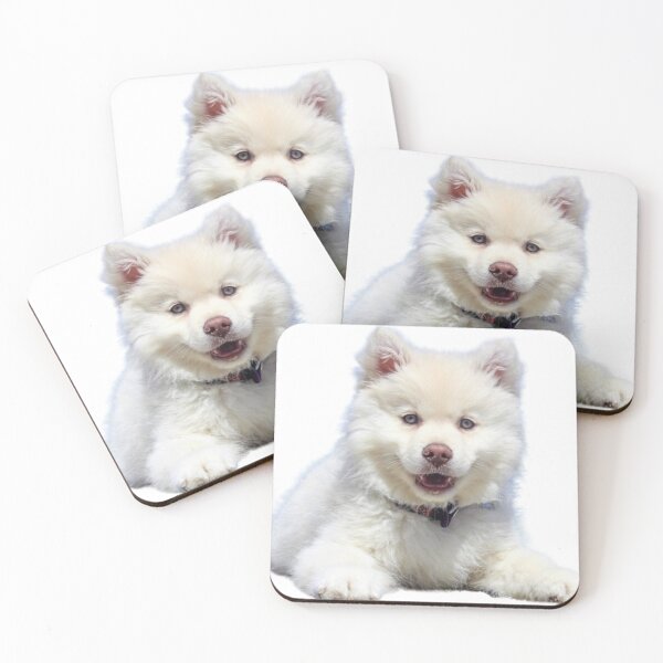 Item preview, WHITE HUSKY PUPPY designed and sold by giantstep.