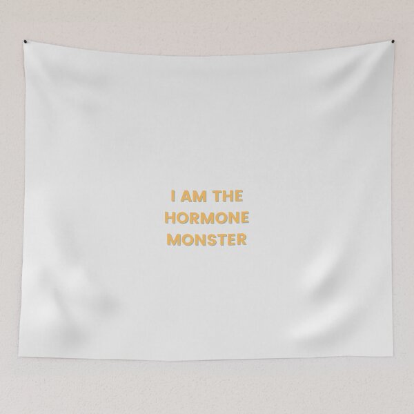 Item preview, I AM THE HORMONE MONSTER (Yellow) designed and sold by ConjuredMoth.