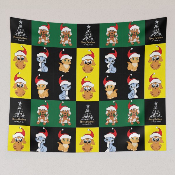 Item preview, Merry Christmas Paws And Puppies designed and sold by al21ex.