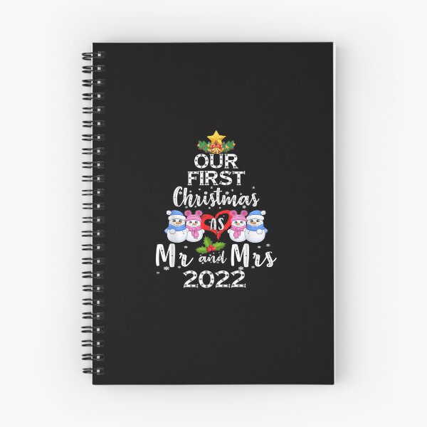 Item preview, Couple Wife Husband Our First Christmas As Mr & Mrs 2022 designed and sold by dolsy-store.