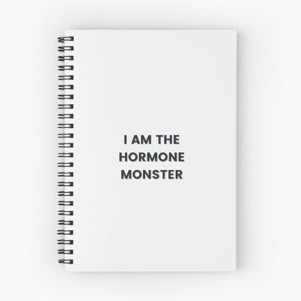 Item preview, I AM THE HORMONE MONSTER (Black) designed and sold by ConjuredMoth.