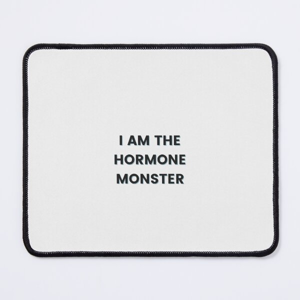 Item preview, I AM THE HORMONE MONSTER (Black) designed and sold by ConjuredMoth.
