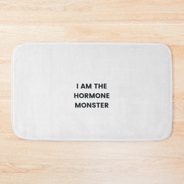 Item preview, I AM THE HORMONE MONSTER (Black) designed and sold by ConjuredMoth.