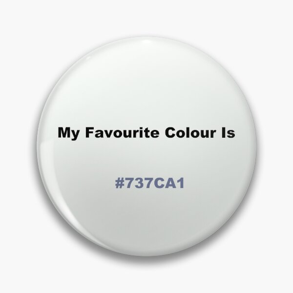 Item preview, My Favourite Colour Is #737CA1 designed and sold by kiippers.