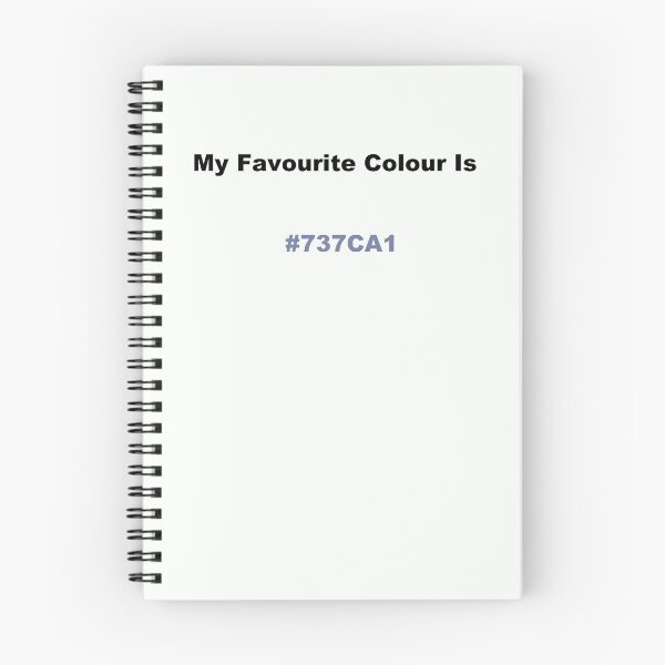 Item preview, My Favourite Colour Is #737CA1 designed and sold by kiippers.
