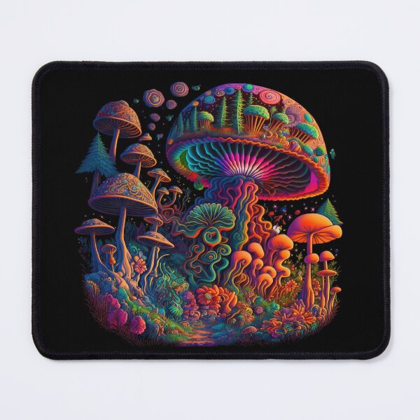 Item preview, Shroom Forest | Psychedelic Art designed and sold by Trippinink-.