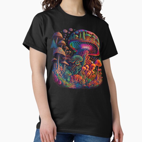 Item preview, Shroom Forest | Psychedelic Art designed and sold by Trippinink-.