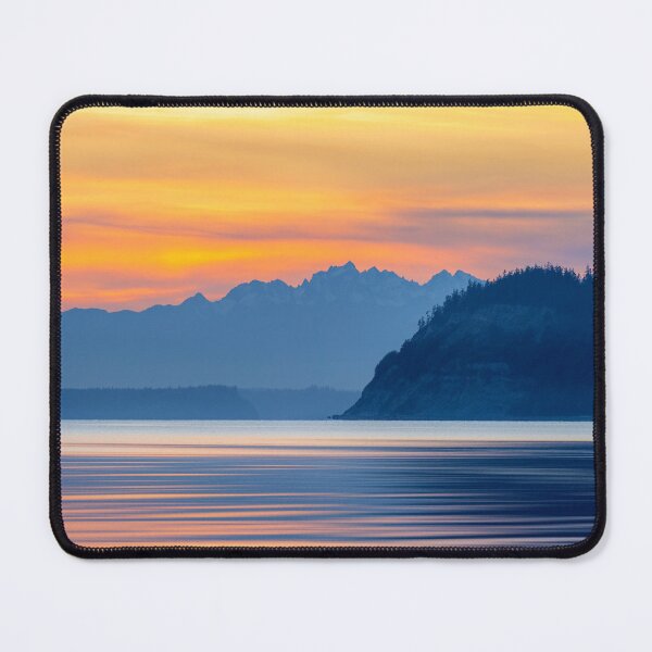 Item preview, Whidbey Island Double Bluff Sunset Panorama designed and sold by Open Range Studios.