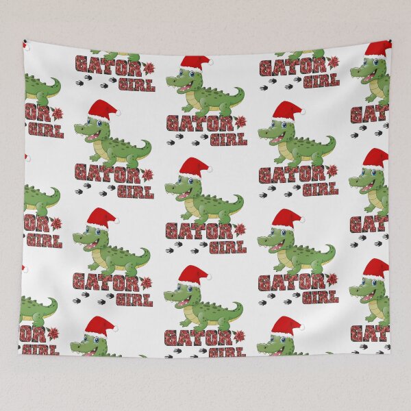 Item preview, Cute Gator Girl Florida Alligator Crocodile Reptile designed and sold by CharJens.