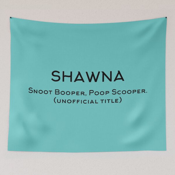 Artikelvorschau, Snoot Booper, Poop Scooper - SHAWNA - personalisiert entworfen und verkauft von GeoCreate.