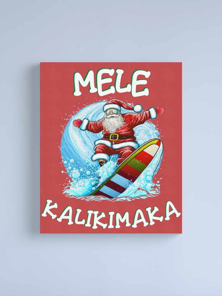Mele Kalikimaka ハワイアン ローカル サンタクロース Mele Kalikimaka