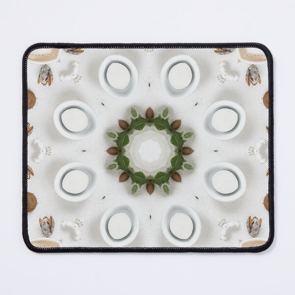 Item preview, Christmas Cozy Coffee Latte Milk Foam Pastel Pattern No20 designed and sold by Atomura.