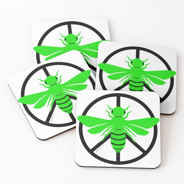 Item preview, Green Peace Bee designed and sold by PenParrie.