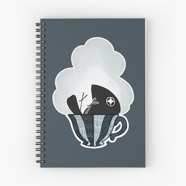 Item preview, Morning Murder - Teacup Crow designed and sold by crow emporium.