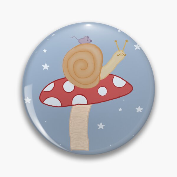 Aperçu de l'œuvre Escargot champignon créée et vendue par FunkyKoala.